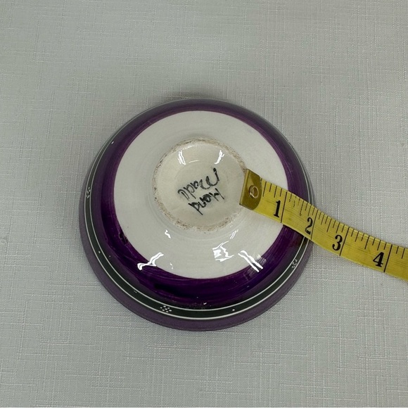 Turkish Handmade Hand Painted Small Trinket Bowl 4.7” - Picture 13 of 13